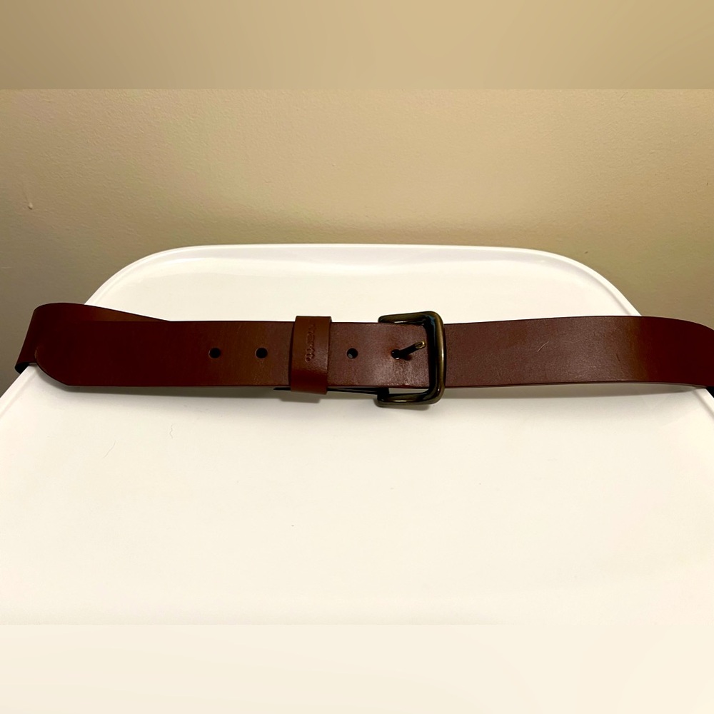 Carhartt men’s size 54 brown genuine leather belt - Picture 7 of 7